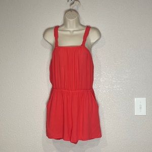 Express Coral pink romper